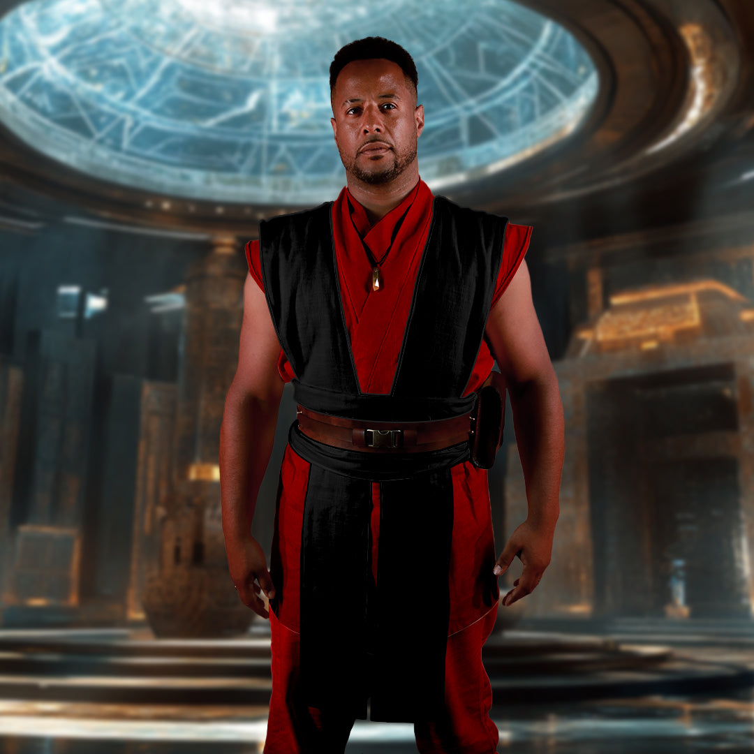 Costume sans manches Sith complet