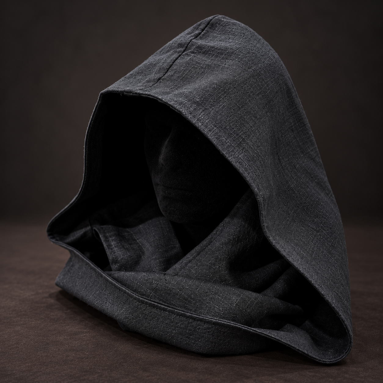 Capuche-écharpe amovible et réversible Jedi ou Sith