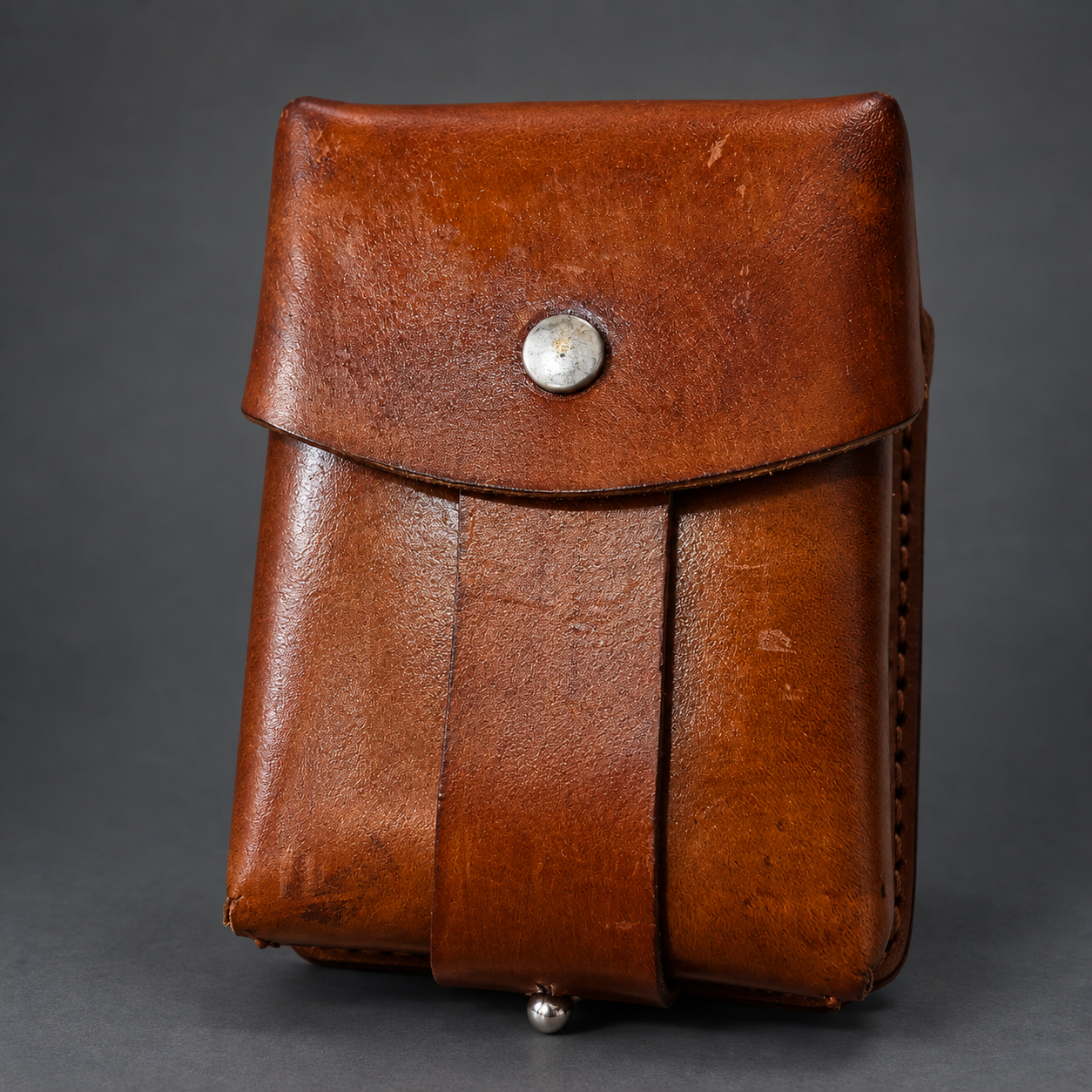 Pochette en cuir pour ceinture Chasseur de primes