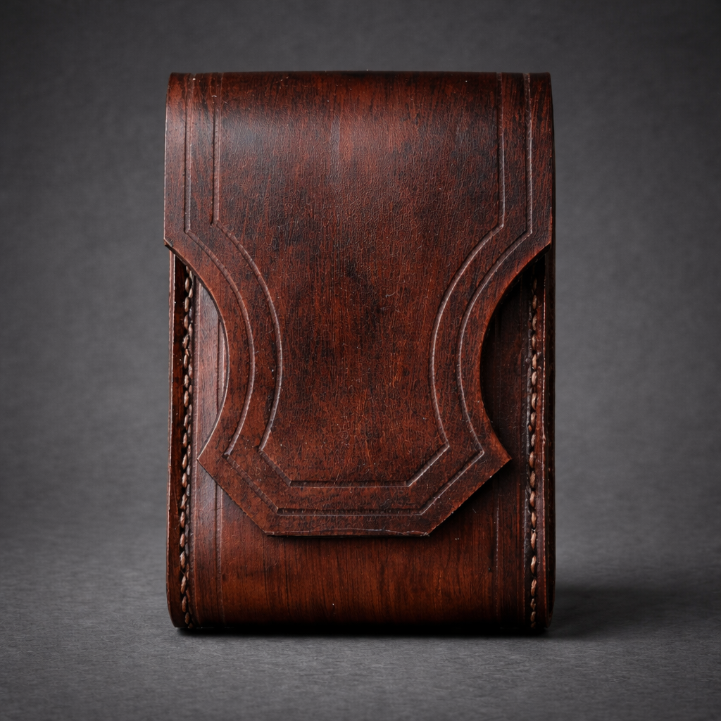 Pochette en cuir pour ceinture (style Obi Wan)