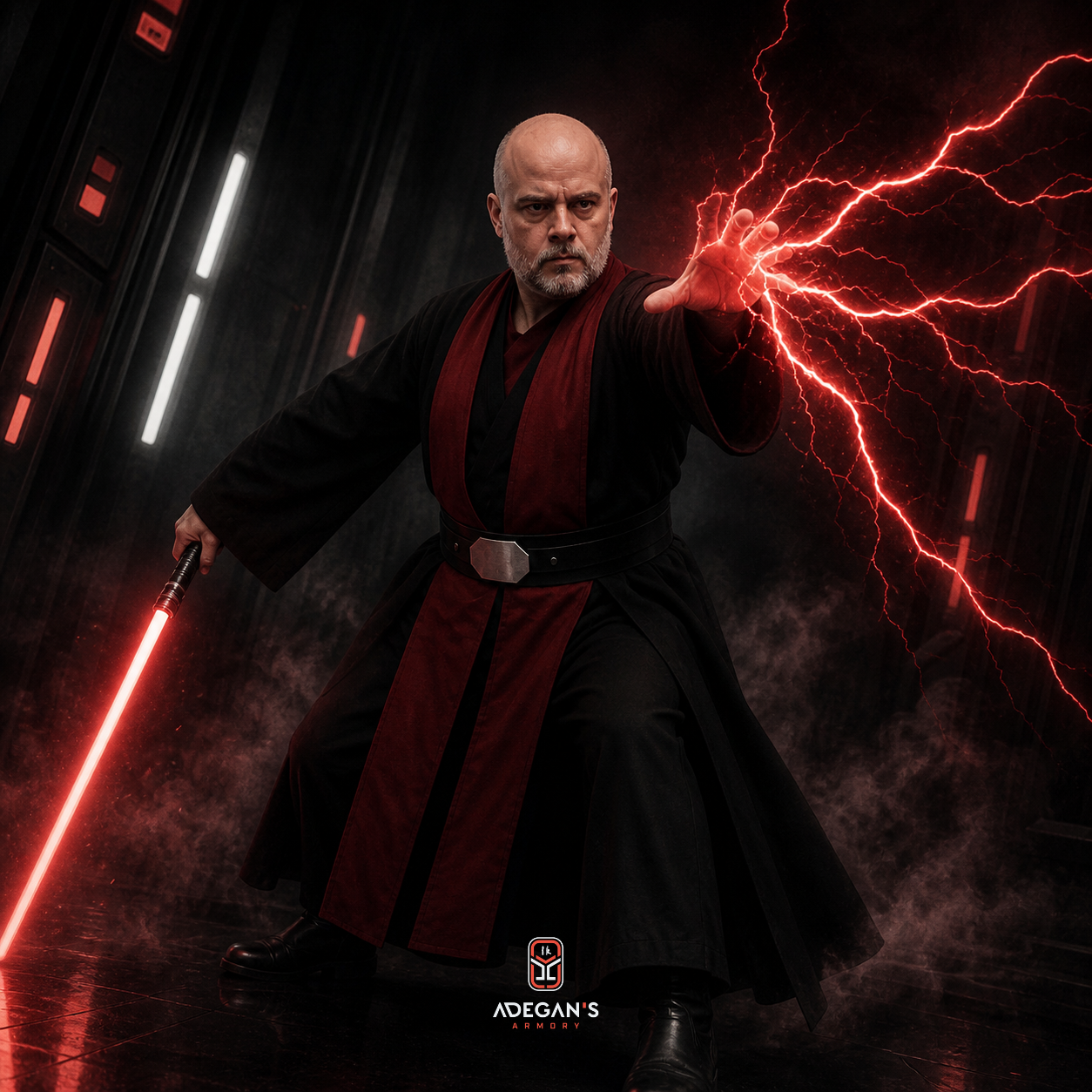 Costume Sorcier Sith complet